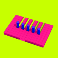 Sticking Cubes(粘方块游戏)