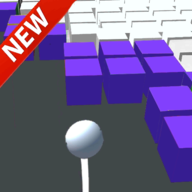 滚球摧毁方块游戏