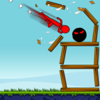 击倒火柴人游戏