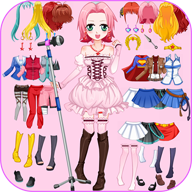 装扮粉彩女孩安卓版