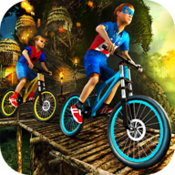 自行车下坡超级英雄孩子安卓版
