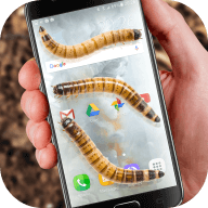 Worm crawls on Phone joke(蠕虫在手机上爬的软件)