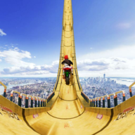 Grand Mega Ramp Bike Racing Impossible Tracks(大型坡道安卓版)