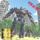 Police chase future robot cars(Cyborg Robot car FREE安卓版)