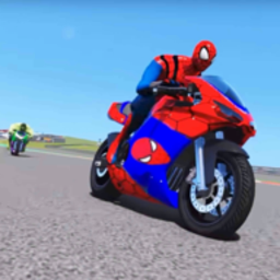 Super Hero Moto Bike Highway Racer 3d Racing Games安卓游戏