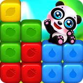 Panda Fruit Cube(熊果方块玩具爆炸安卓版)