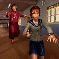 Scary granny teacher highschool(可怕的奶奶高中老师安卓版)