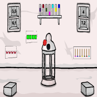 White And Black Avenue House Escape(黑白逃生游戏)