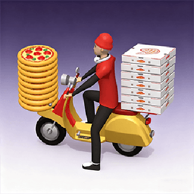 外卖速递小能手