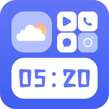 主题小组件美化