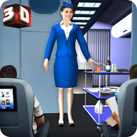 Sky?Girl?Flight?Attendant?Virtual?Air?Hostess?Game天空女孩飞行服务员安卓版