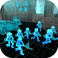 Stickman Simulator: Neon Tank Warriors(火柴人模拟器霓虹坦克战安卓版)