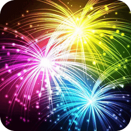 魔幻粒子炫彩烟花(三八妇女节烟花表白神器)