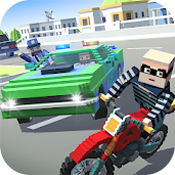 Blocky Police Driver: Criminal Transport(块状警察司机游戏)