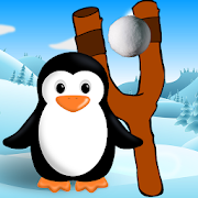 Snow ball fling(雪地投球)