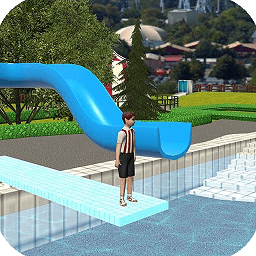 Water Slide Downhill Rush(水滑下坡)