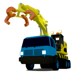 小小起重机2泥地施工