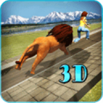 angry Lion CITY attack(狮子袭击城市手游)