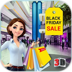 Black Friday Sale Shopping Mall Cashier Atm Machine黑色星期五收银员安卓版
