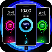 3D电池充电动画