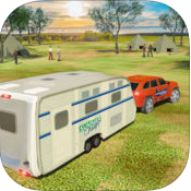 Camper Van Truck Simulator: Cruiser Car Trailer 3D(夏季露营车厢车模拟器中文版)