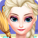 艾莎打扫城堡游戏