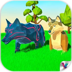 Wolf Simulator Fantasy Jungle(奇幻丛林之狼族模拟器中文版)