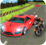 摩托车对决赛车