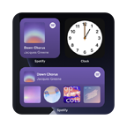 仿iOS15小组件APP
