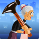 暴走老奶奶抡大锤