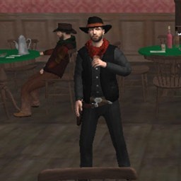 西部牛仔荒野战场