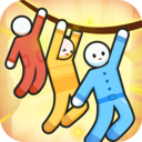 绳子解救小人游戏