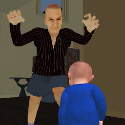 恐怖奶奶与熊孩子游戏