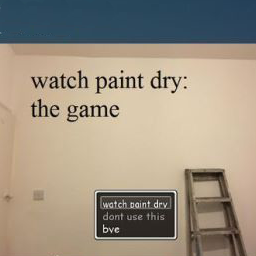 看着油漆慢慢干手游