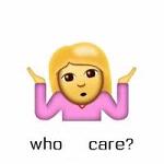 emoji摊手文字表情包