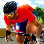 自行车骑士赛车