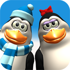 Talking Pengu and Penga Penguin(谈到盆骨和Penga企鹅中文版)