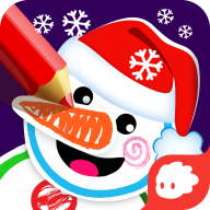 圣诞小画家小游戏