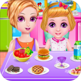 照顾芭比公主宝贝游戏