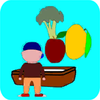 疯狂接水果安卓游戏