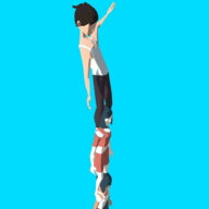 Tower Run(跑人梯游戏)