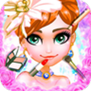 冰雪公主的婚礼装扮游戏