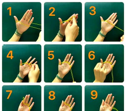 单人翻花绳玩法教程