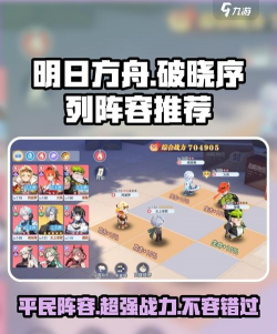 破晓序列平民阵容推荐 新手最强阵容