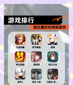 当下超级好玩的游戏推荐2026