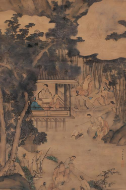 古代亭子能玩什么游戏，休闲娱乐方式，文人雅士聚会