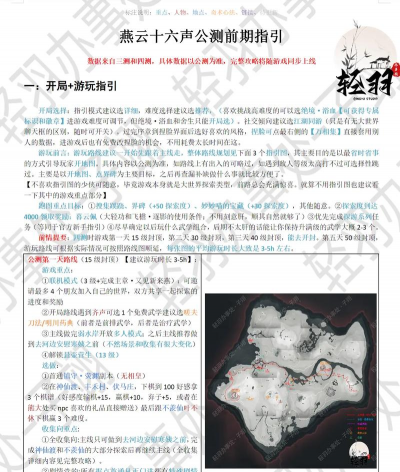 《燕云十六声》战前准备完成方法