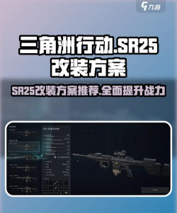 《三角洲行动》S8赛季SR25改装方案